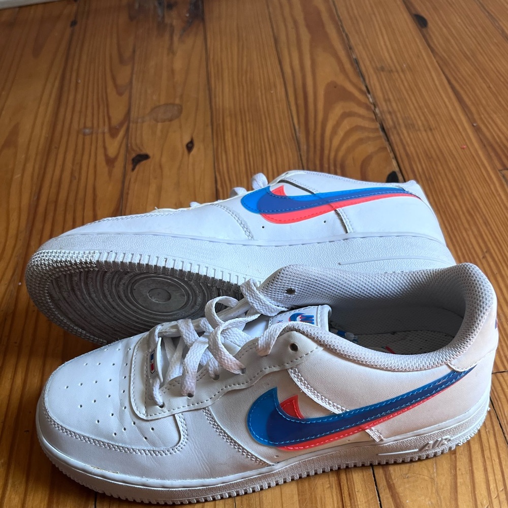 Nike Air Force 1 Low 3D Glasses GS Size 7Y /9 WMNS
